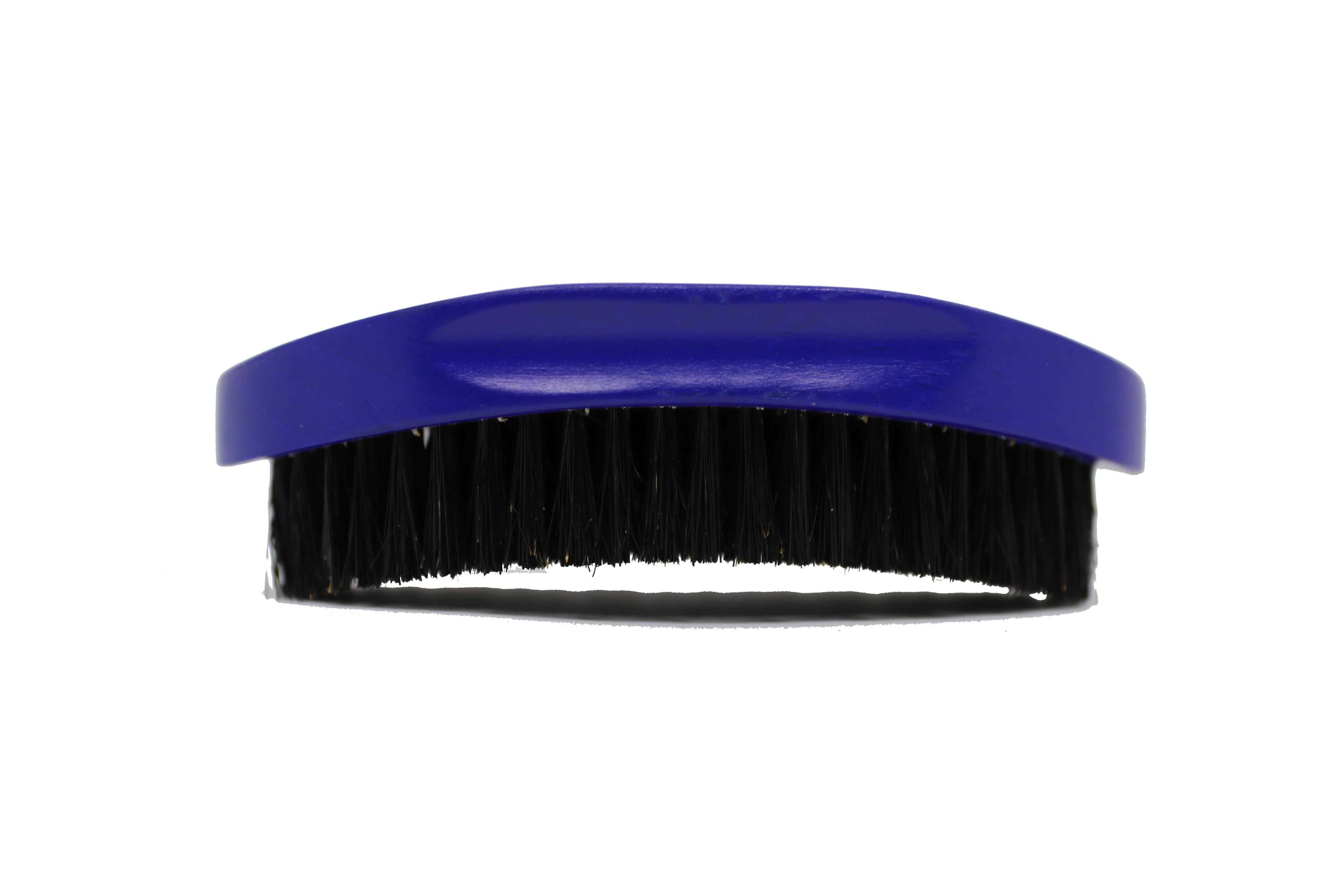 Blue 3WP Curved Oval 360 Wave Brush