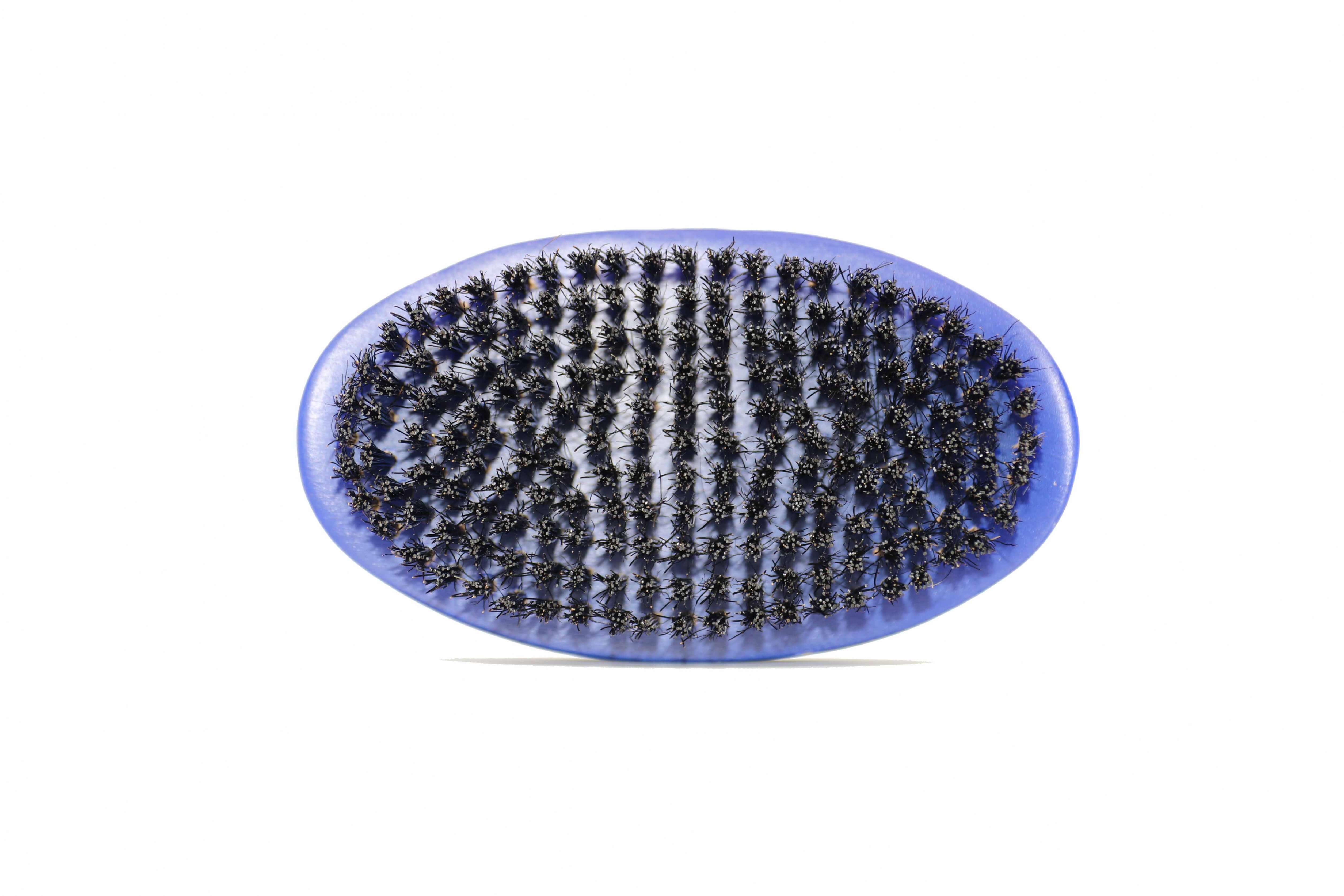 Blue 3WP Curved Oval 360 Wave Brush