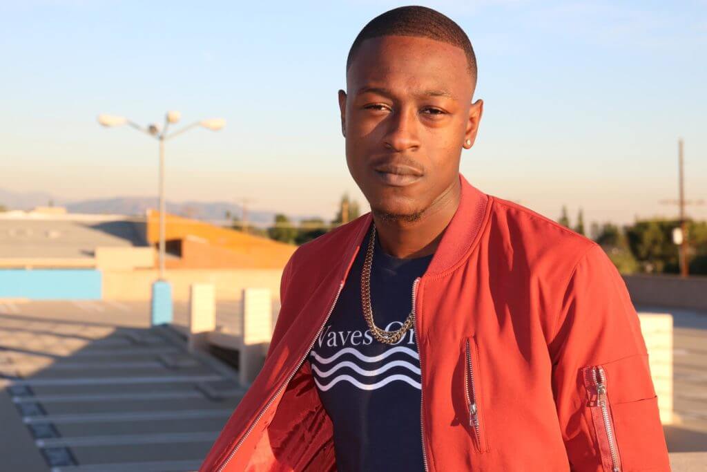 waves on swim t-shirt