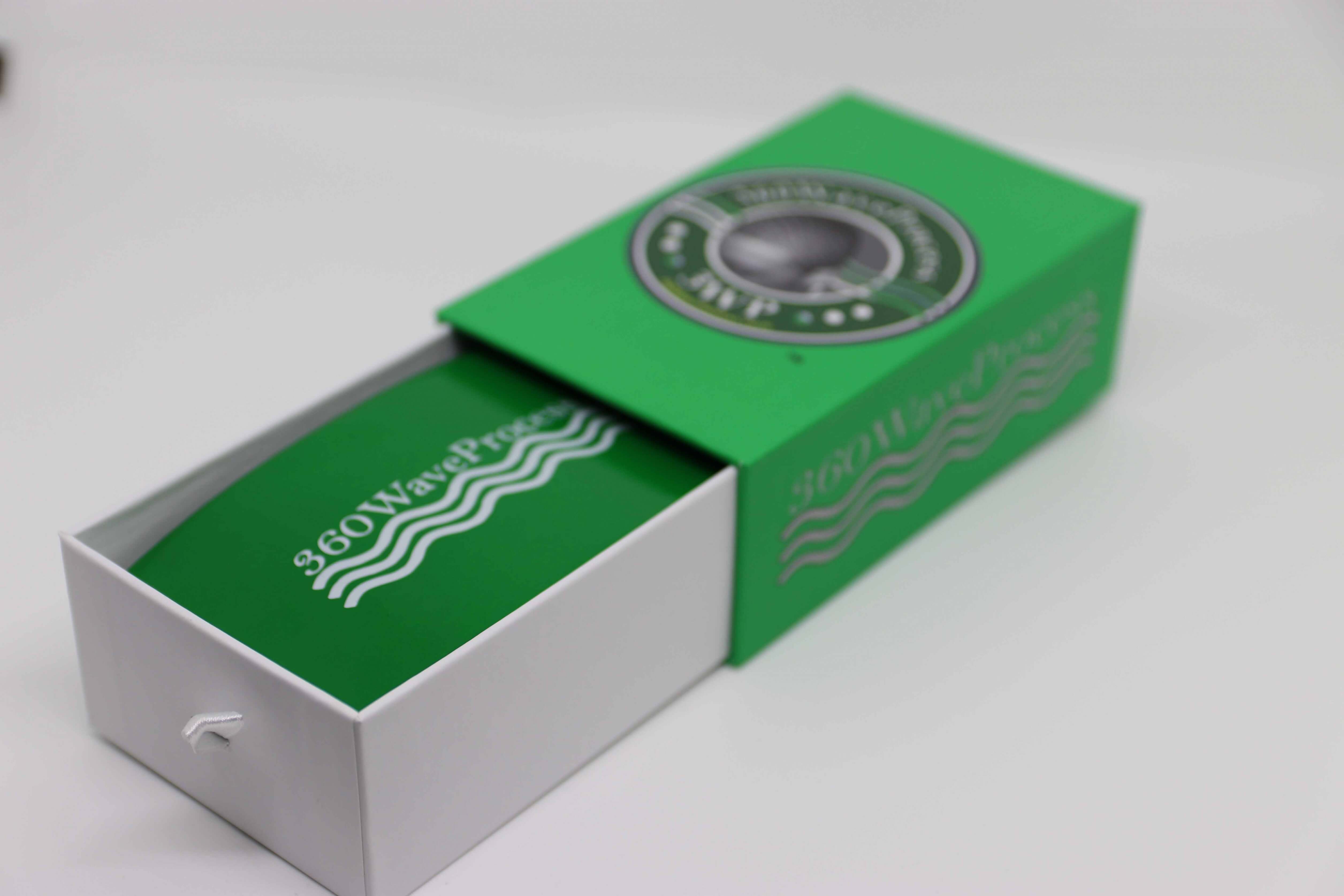 3WP Brush Green edition Curved square brush