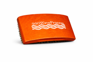 360WaveProcess wooden brush close-up