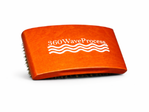 360WaveProcess wooden brush close-up