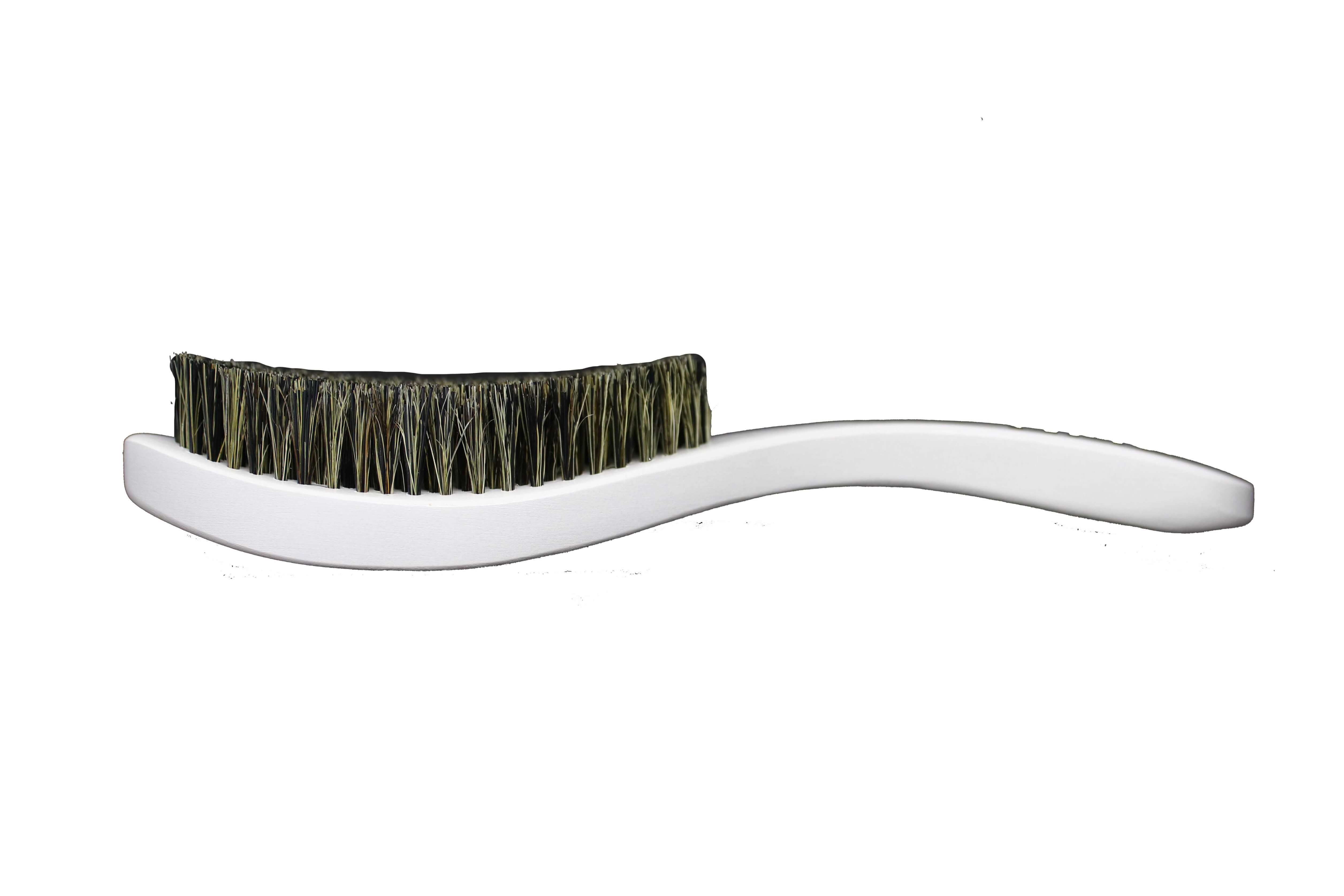 3WP Curved White 360 wave brush handle