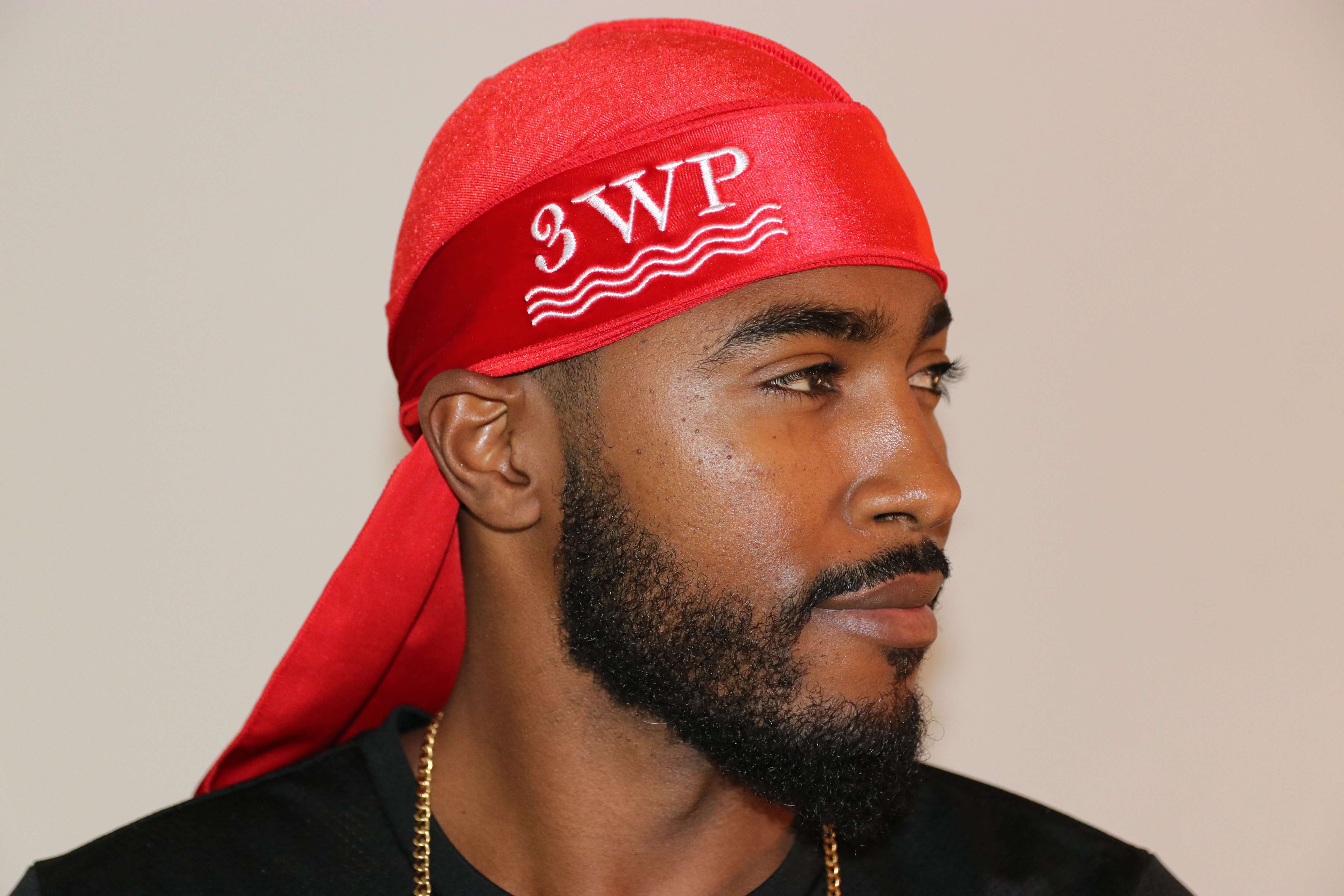 3WP Red Velvet Durag