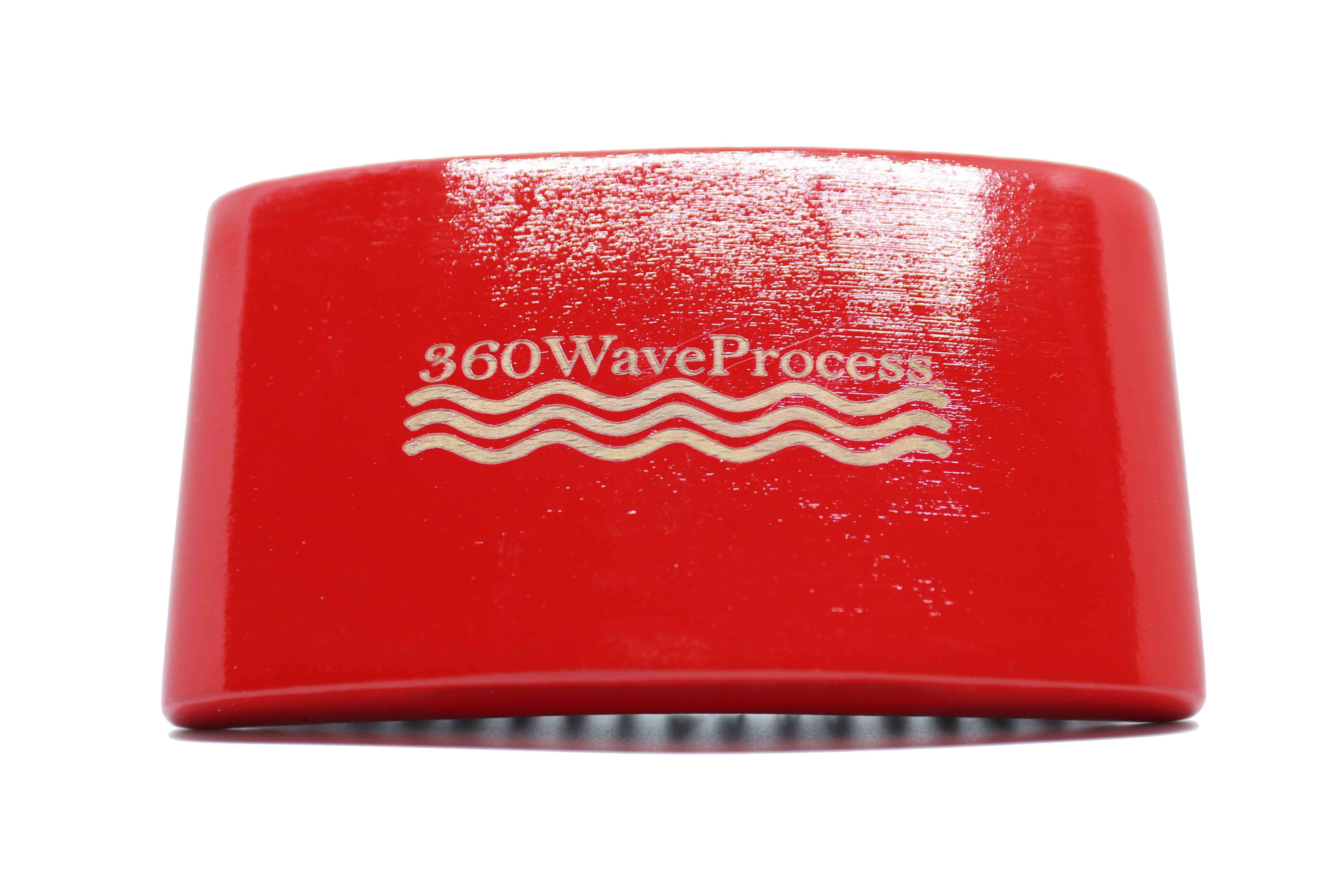 3WP Square Red 360 Wave Brush