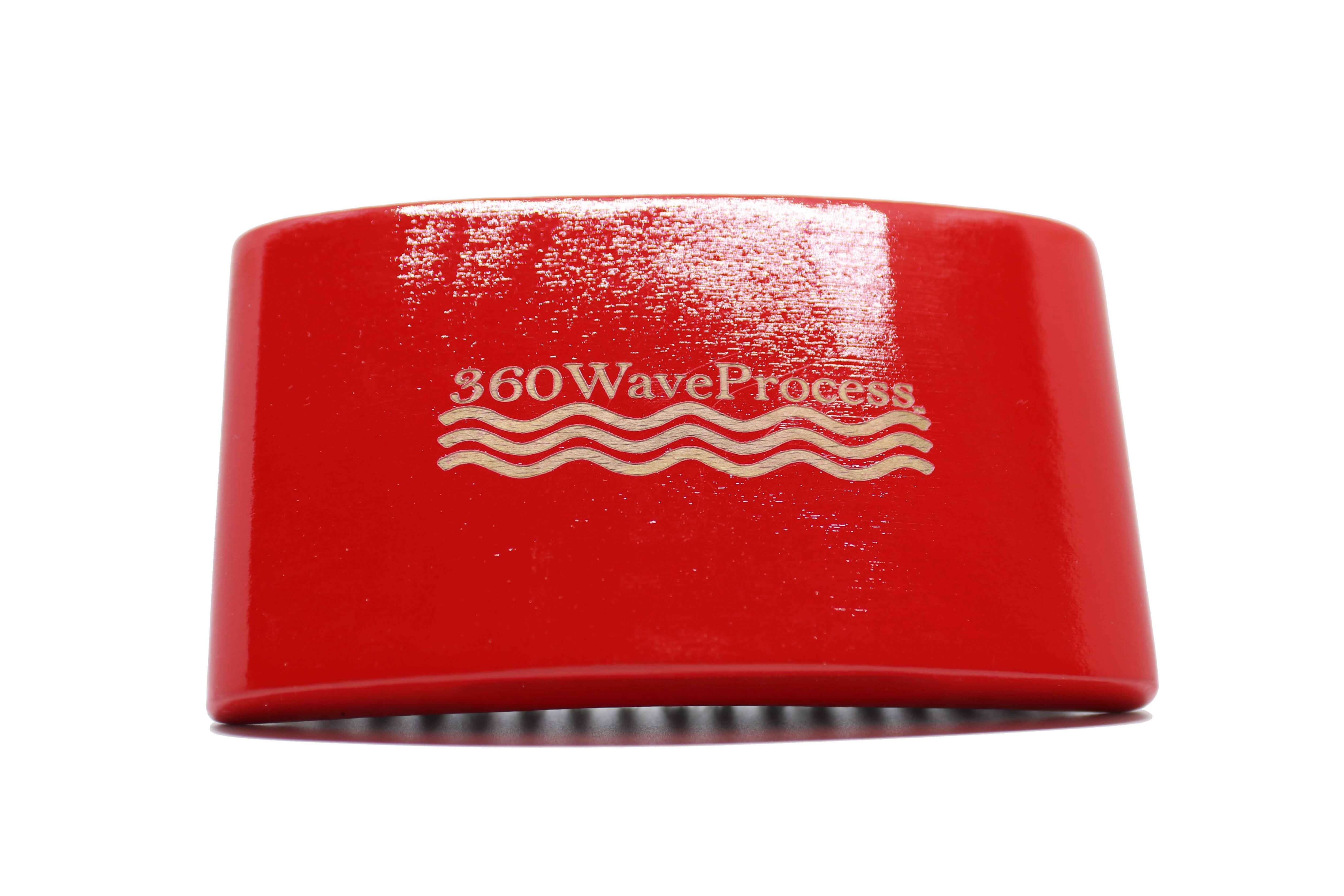 3WP Square Red 360 Wave Brush
