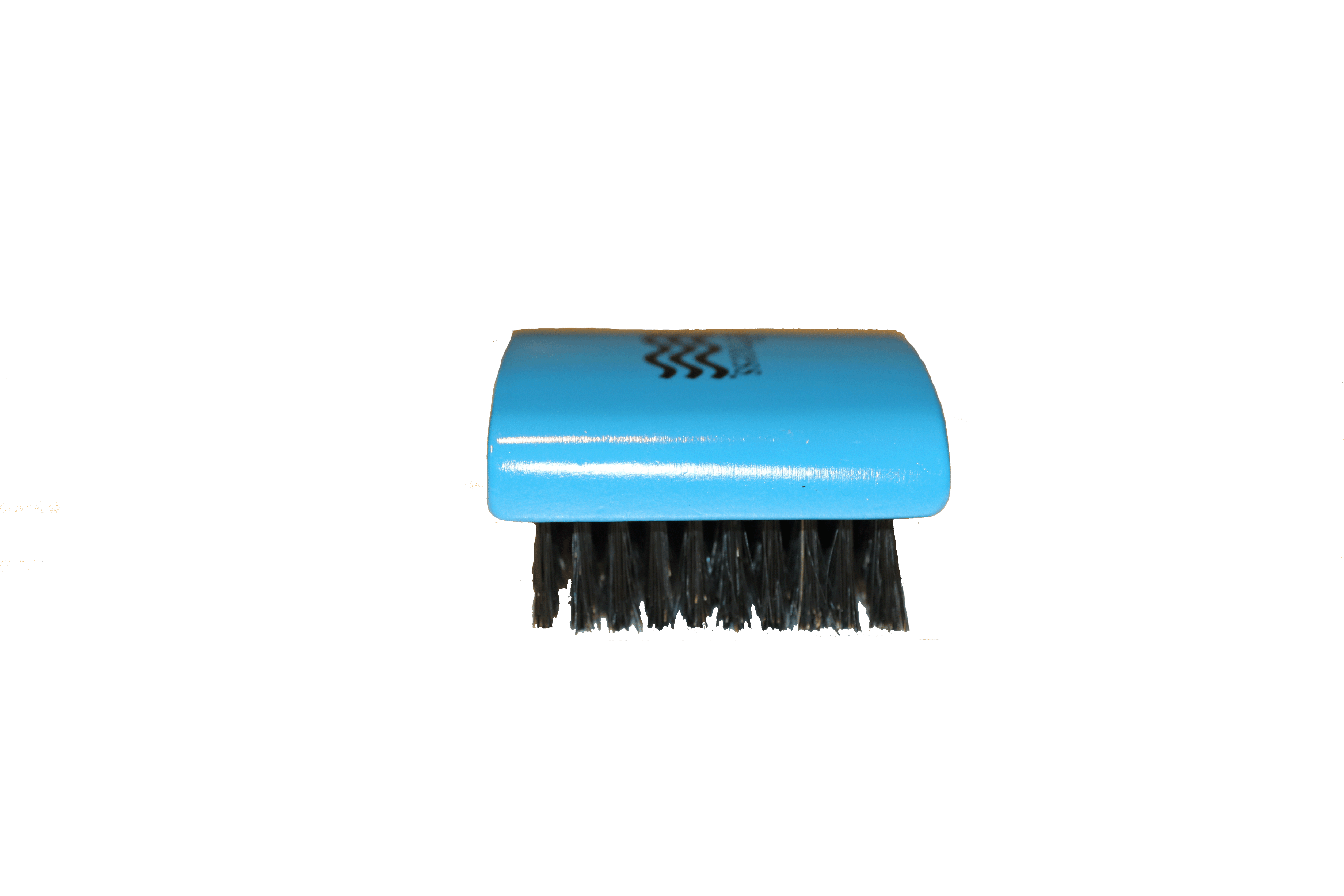 Softer Medium Bristle 360 Wave Brush. (Sky Blue)
