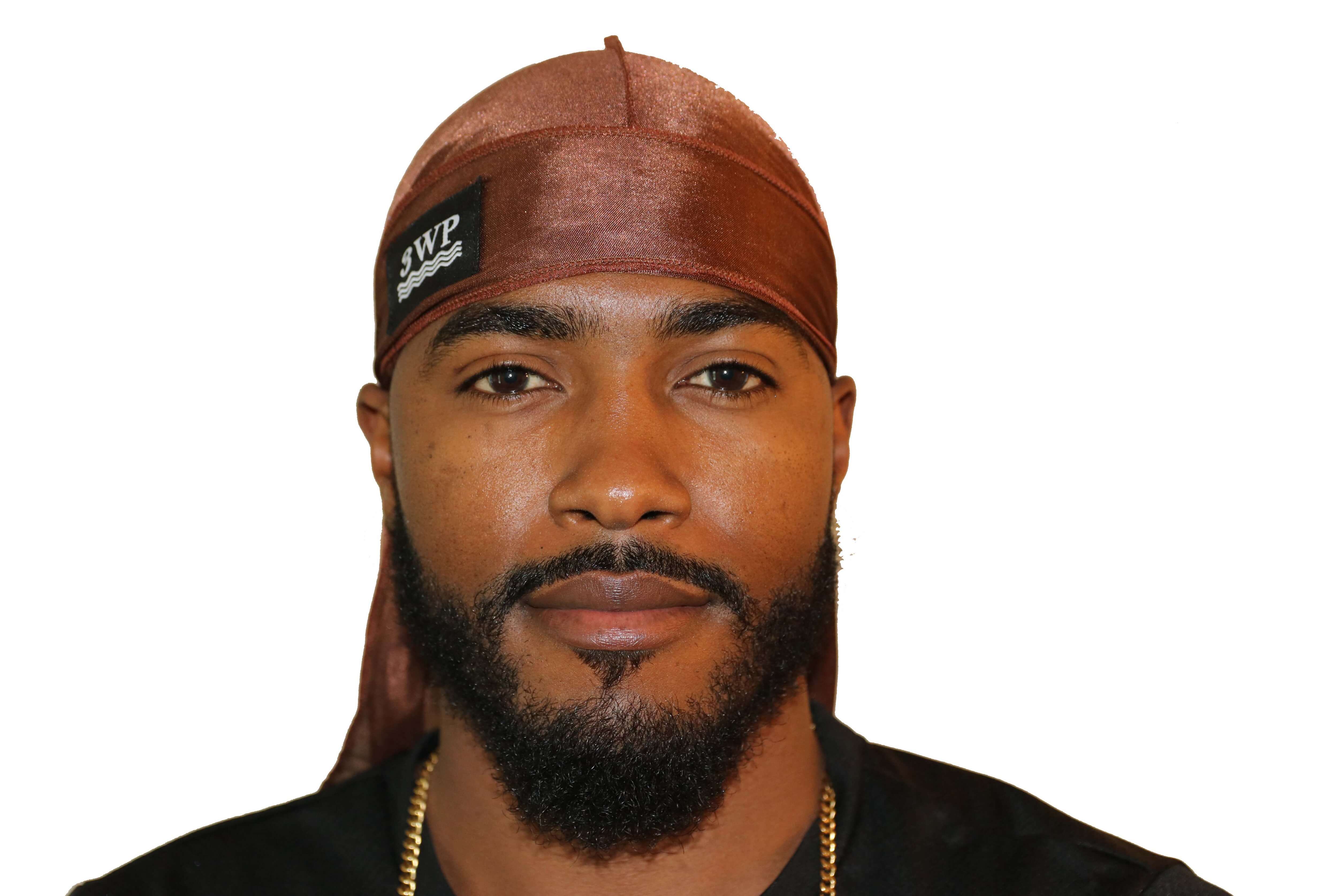 Chocolate Brown 3WP Silky Durag