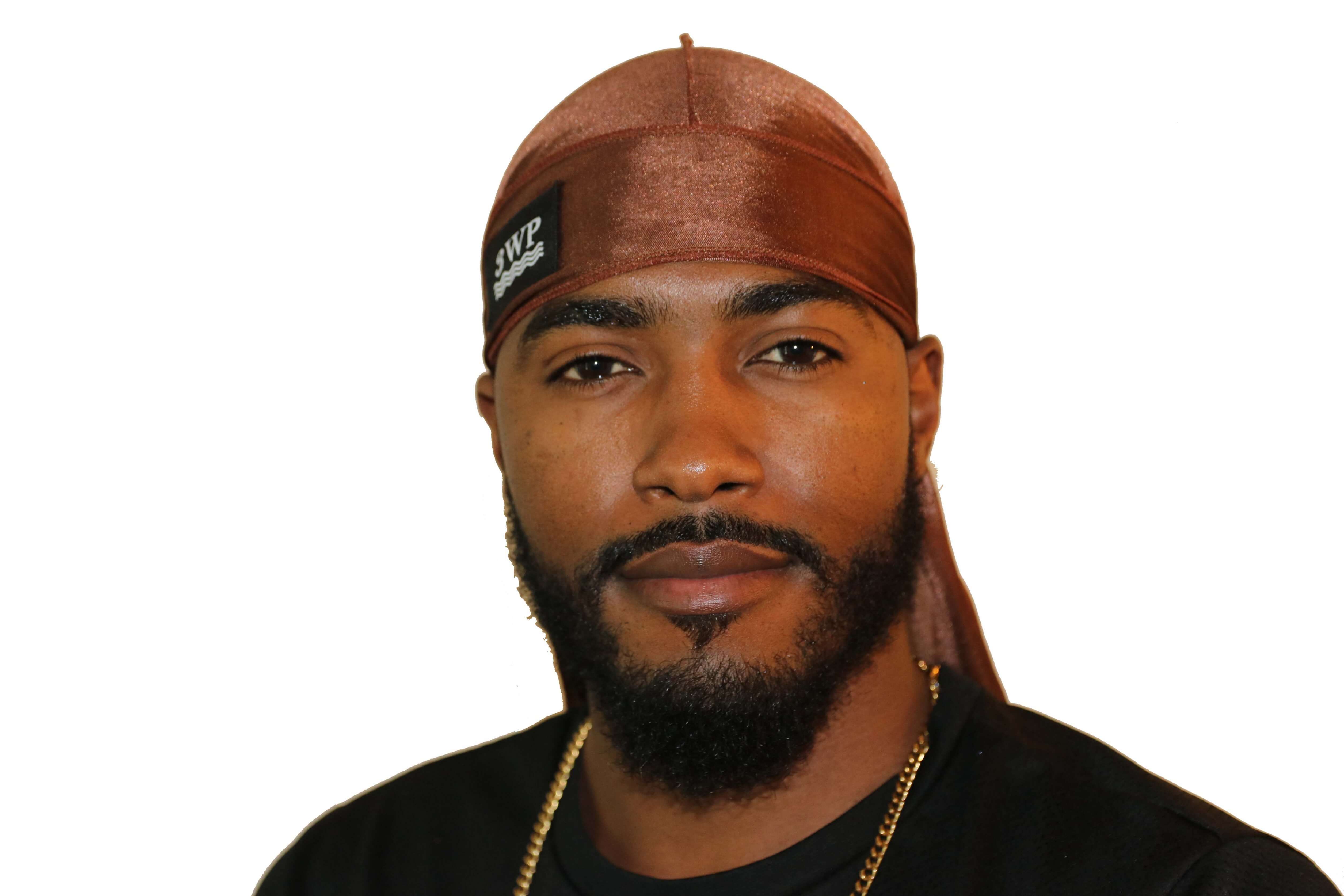 Chocolate Brown 3WP Silky Durag