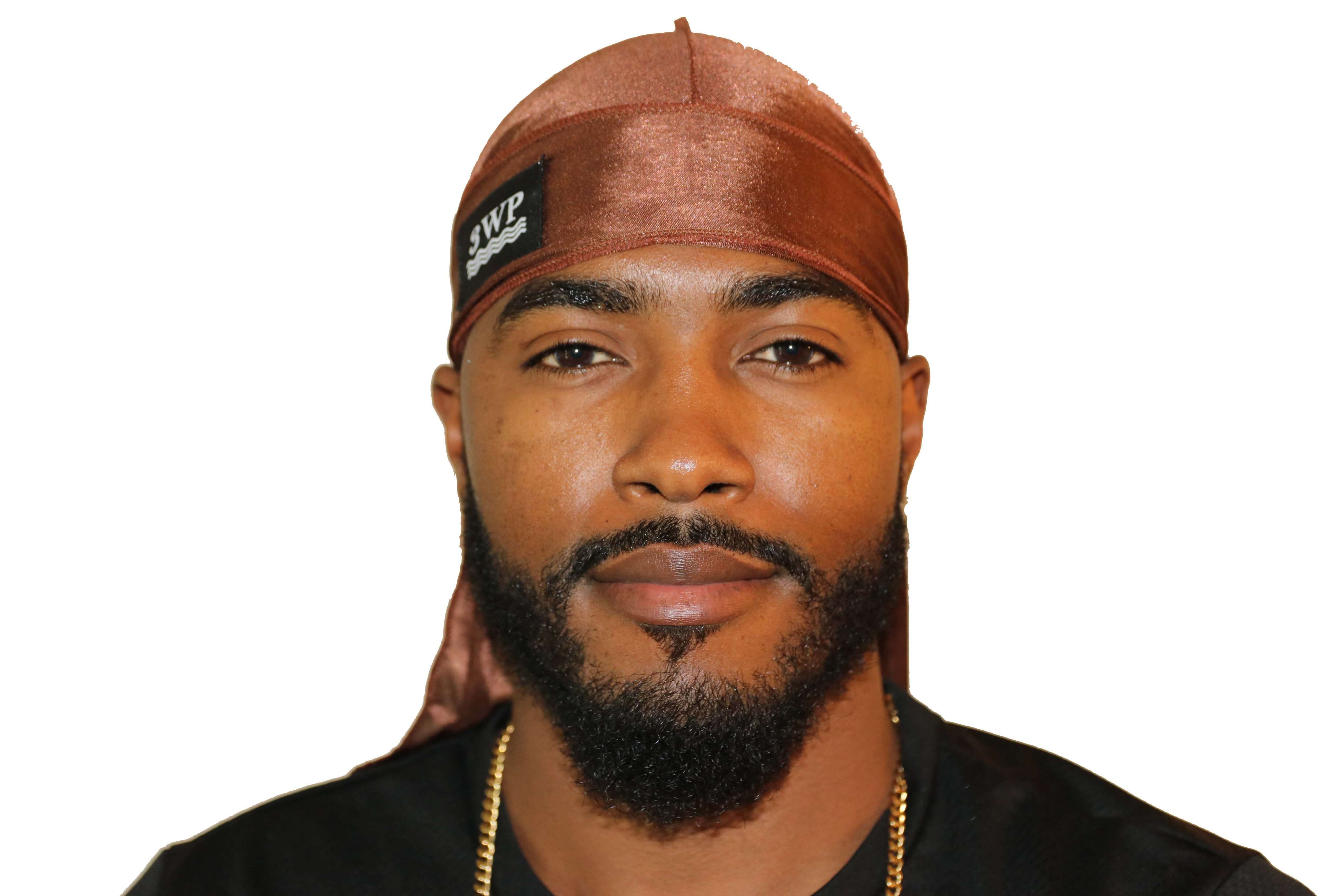 Chocolate Brown 3WP Silky Durag