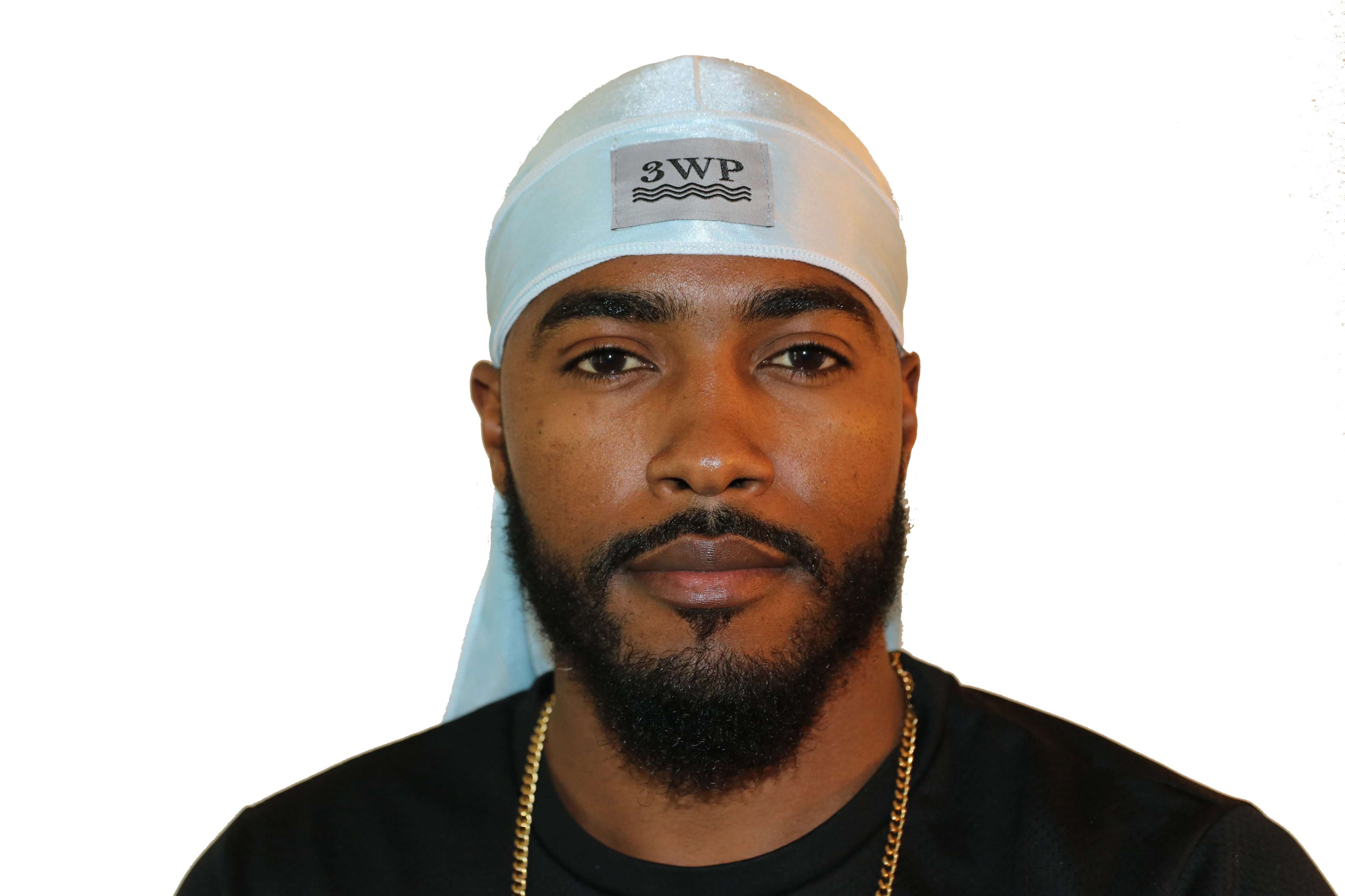 Baby Blue 3WP Silky Durag