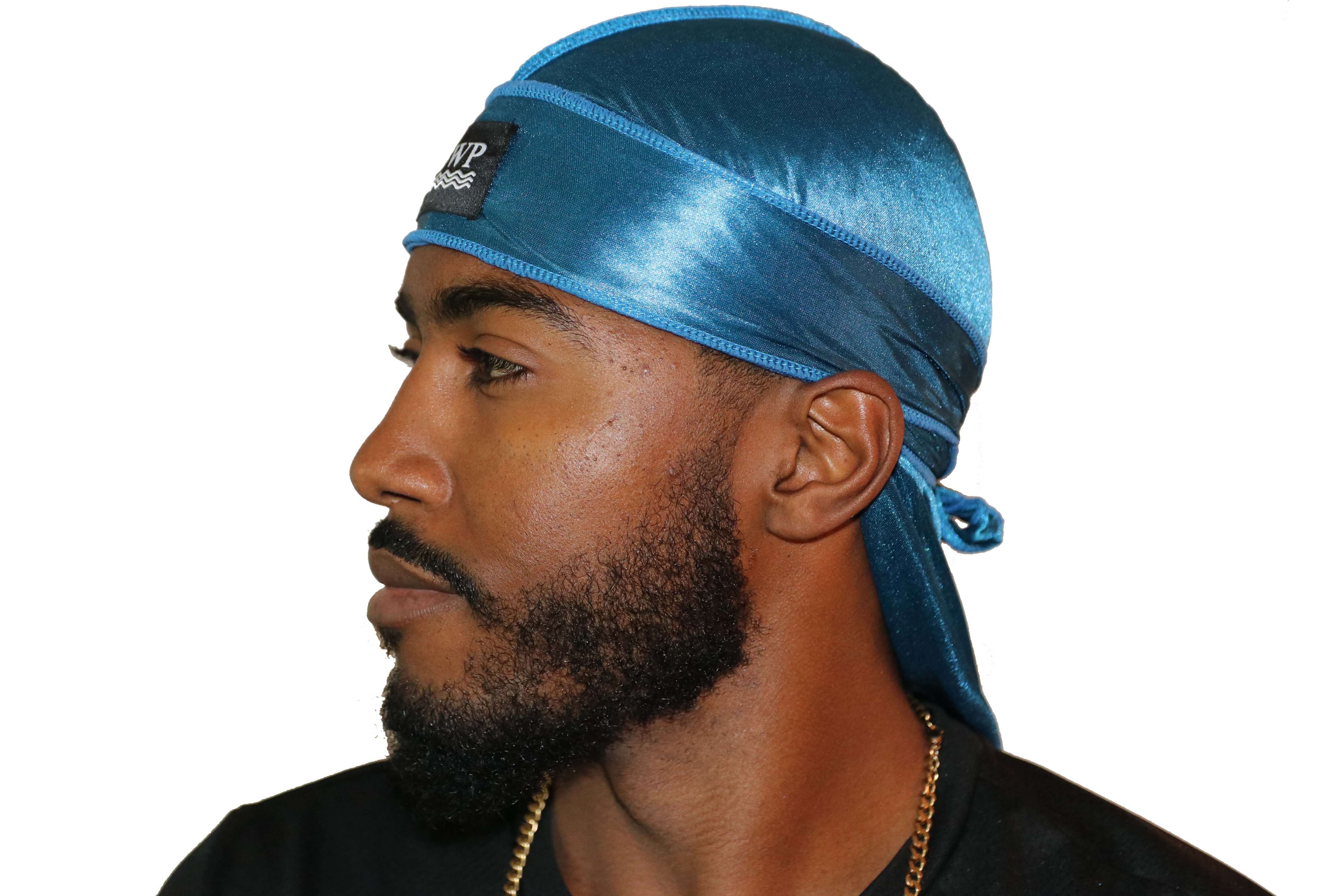 Turquoise 3WP Silky durag