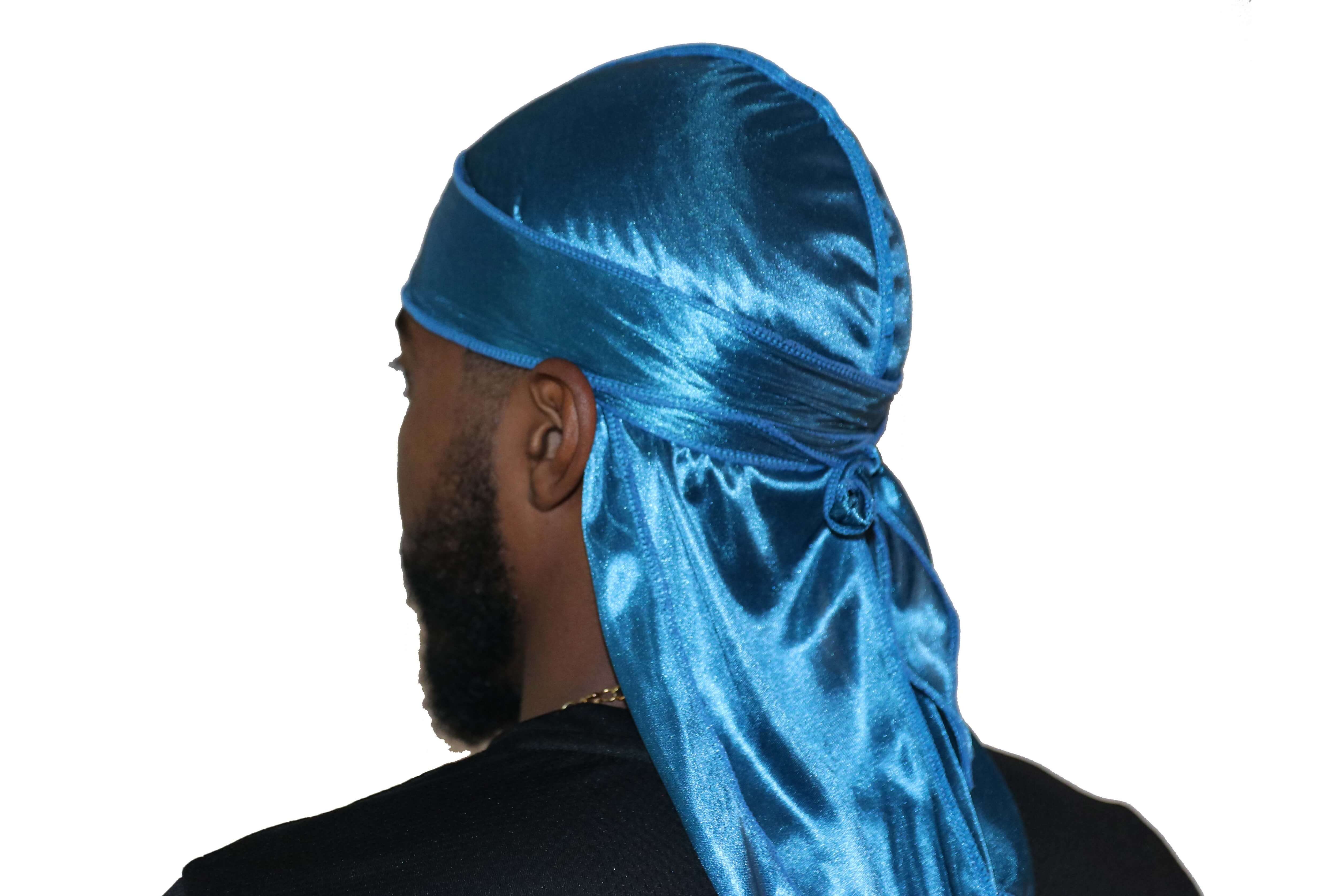 Turquoise 3WP Silky durag
