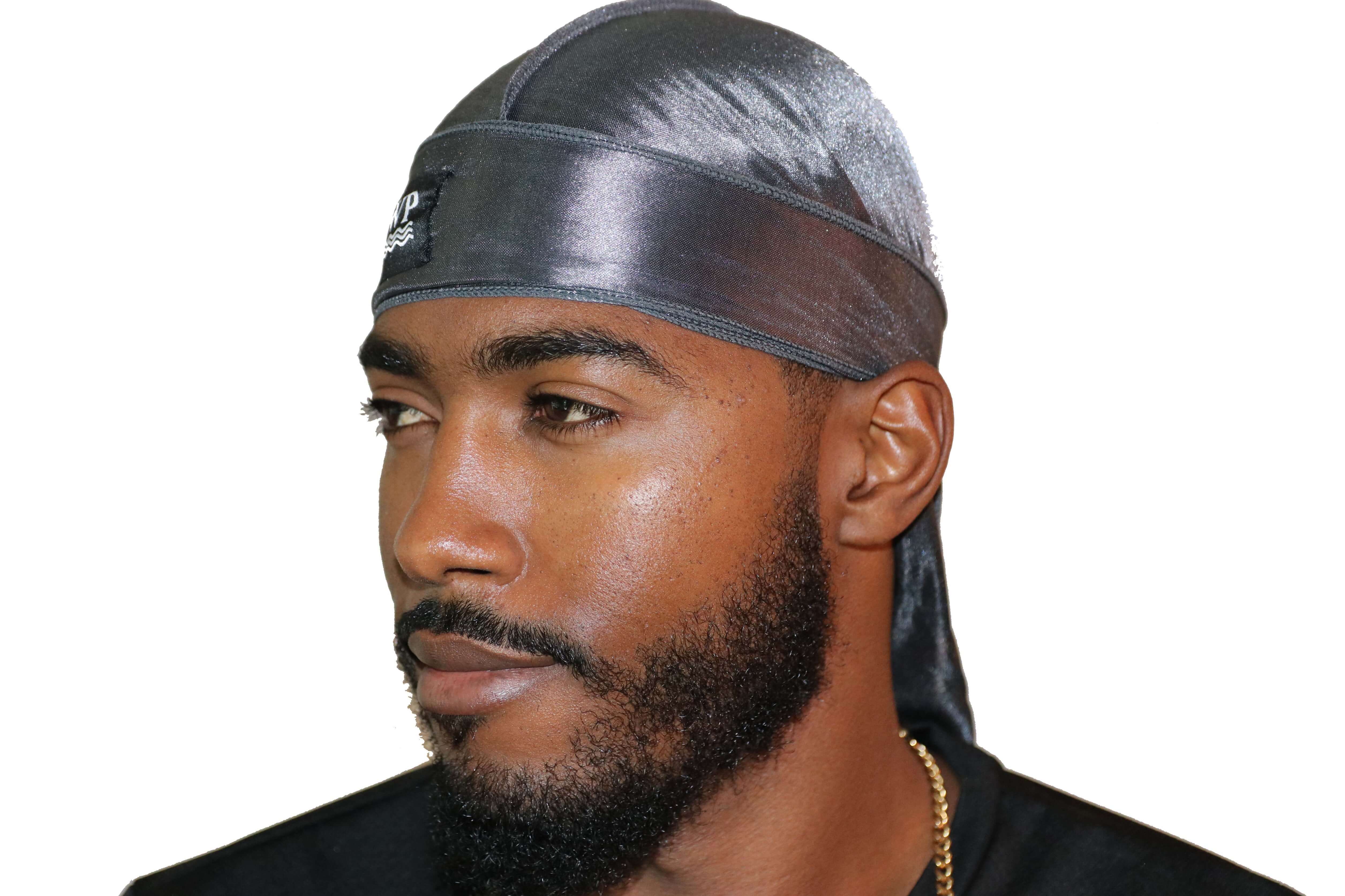 Dark Grey 3WP Silky durag