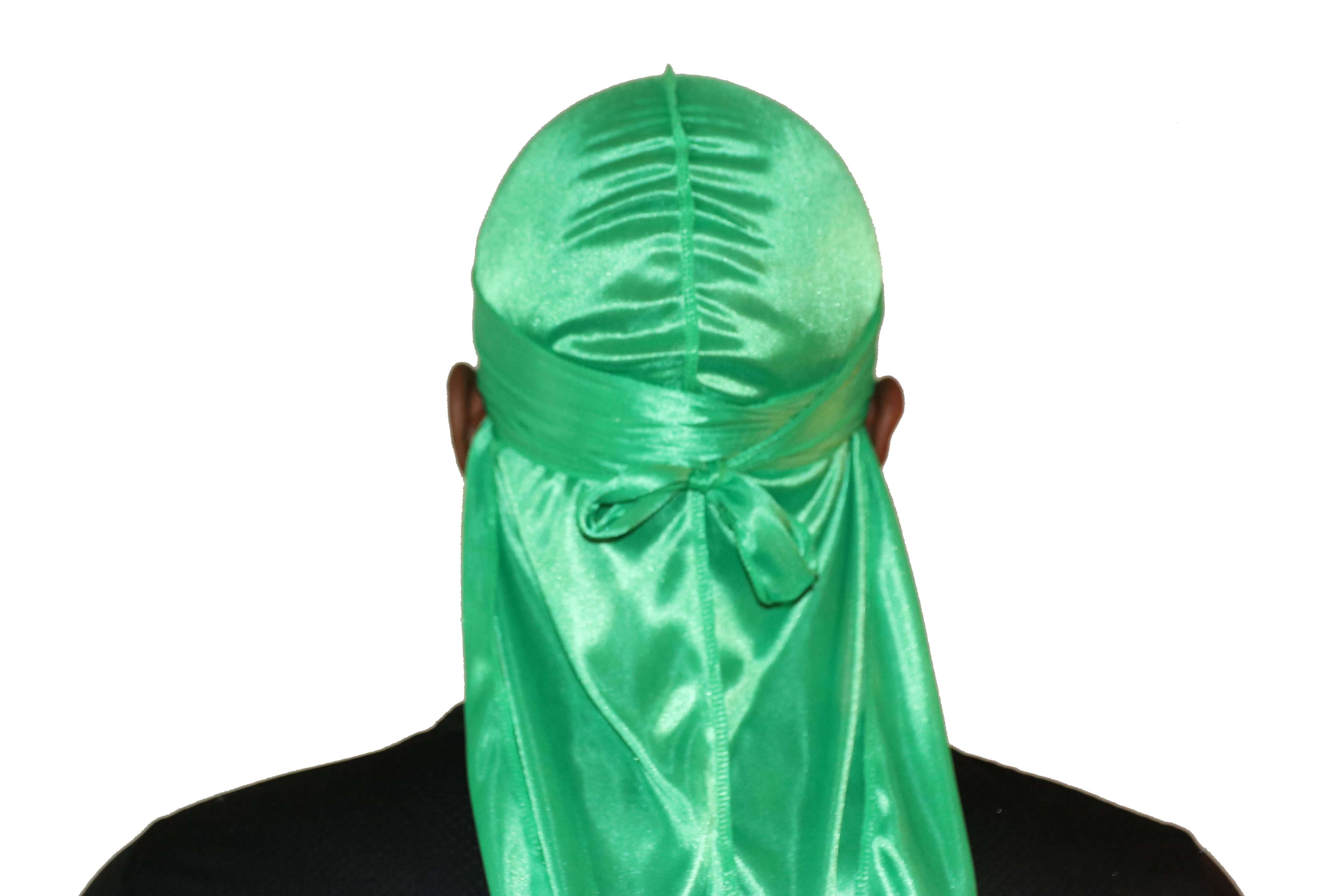 Lime green 3WP Silky Durag