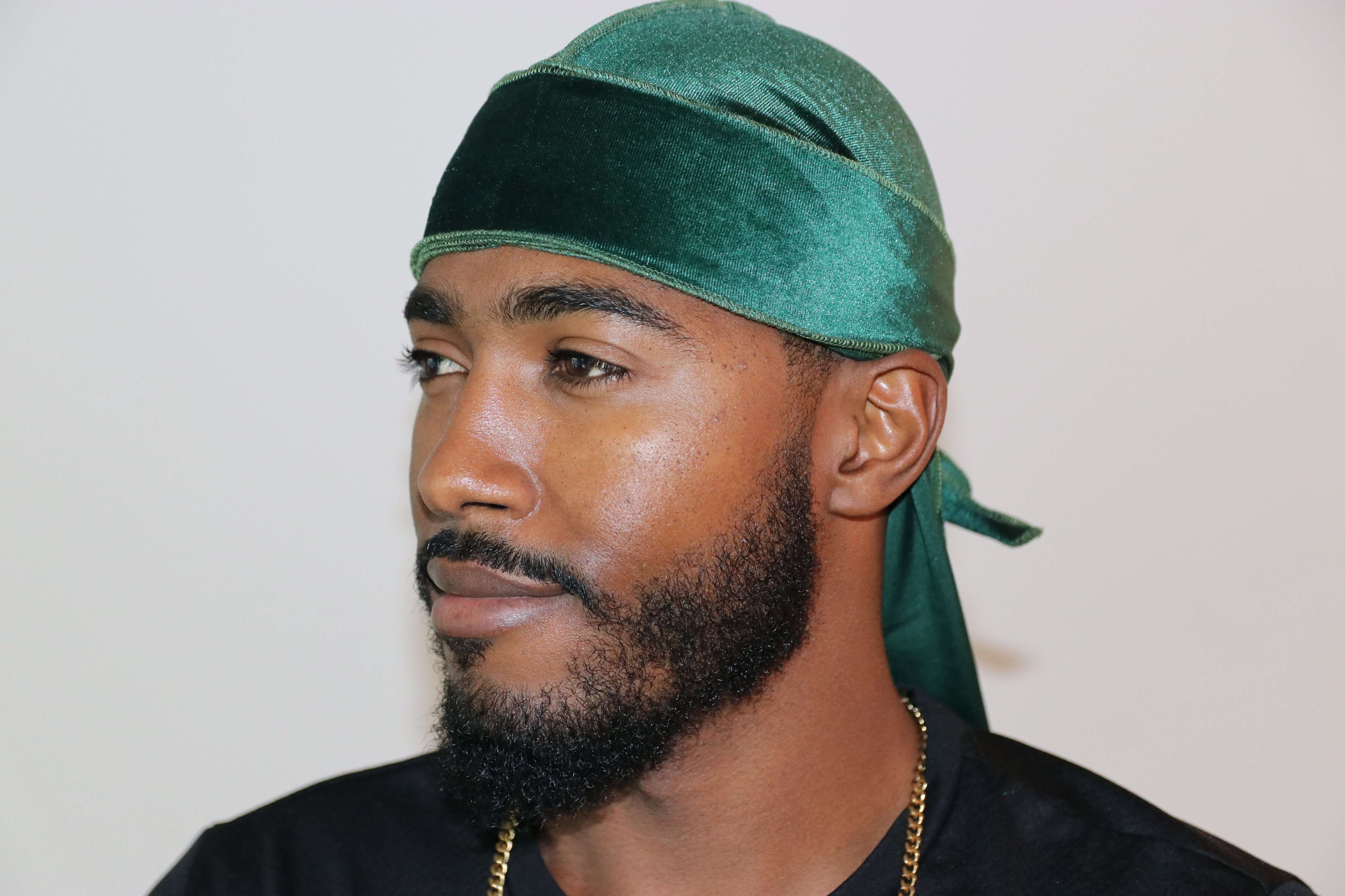 3WP Green Velvet Durag