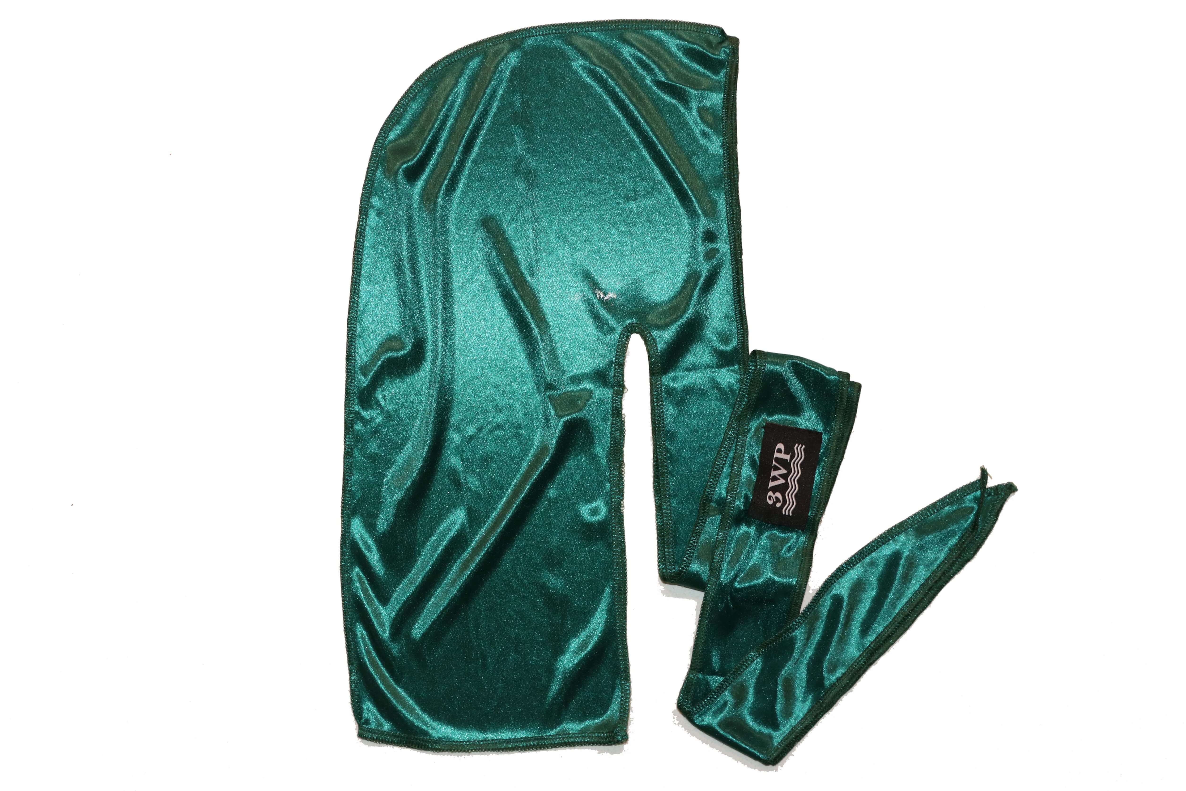 Emarld Green Silky Durag