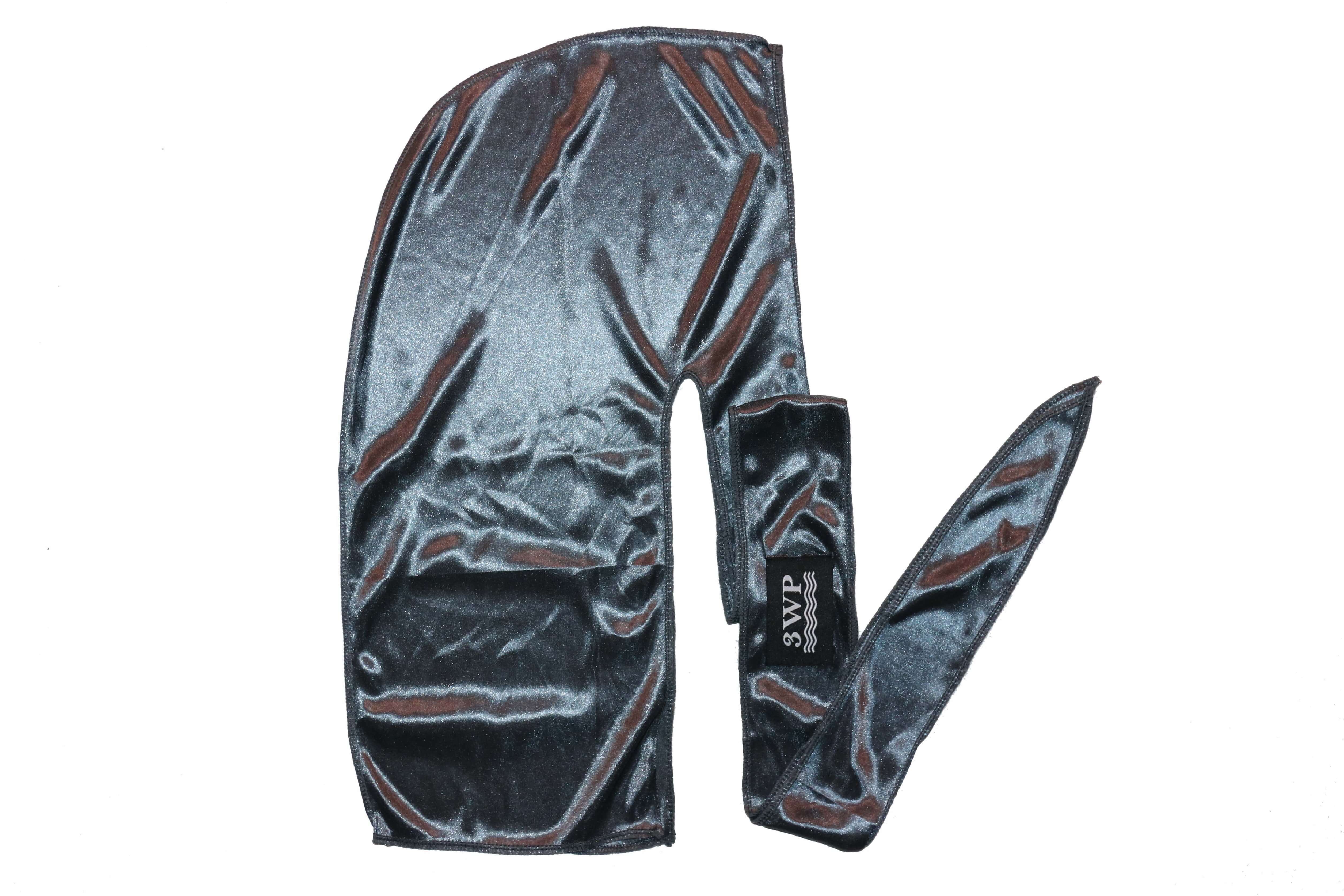 Dark Grey Silky durag