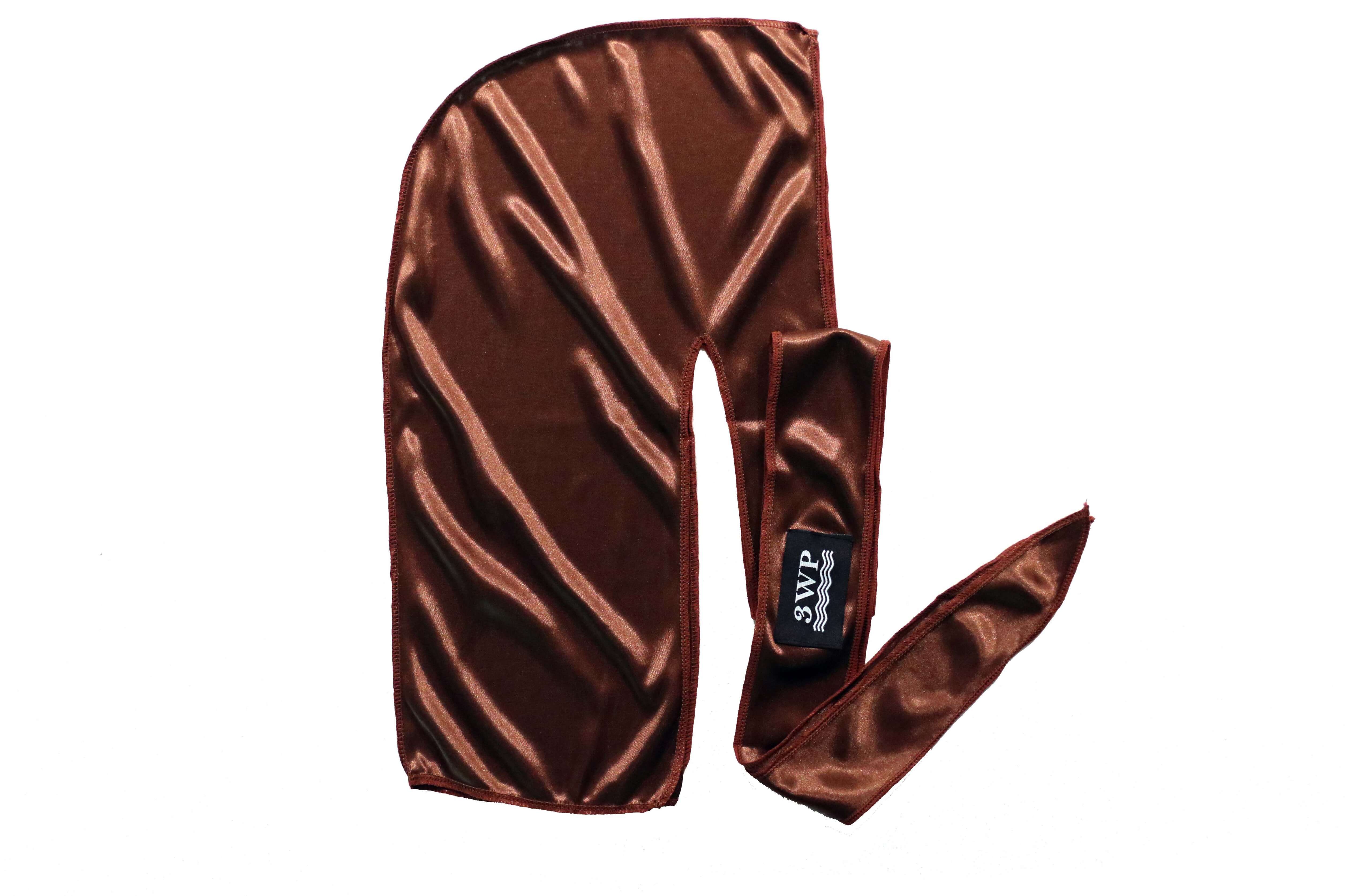 Chocolate bronze Silky Durag