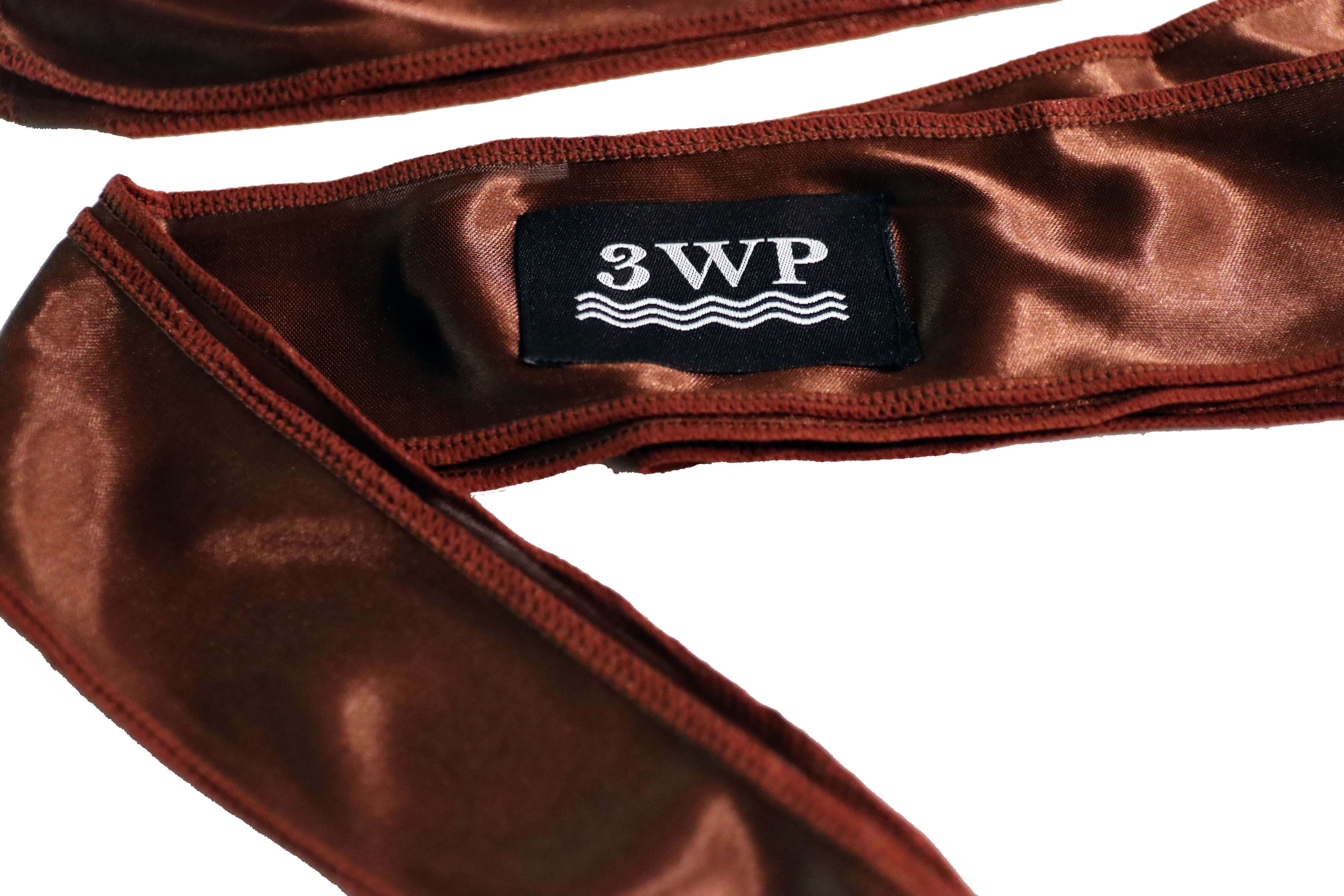 Chocolate bronze Silky Durag