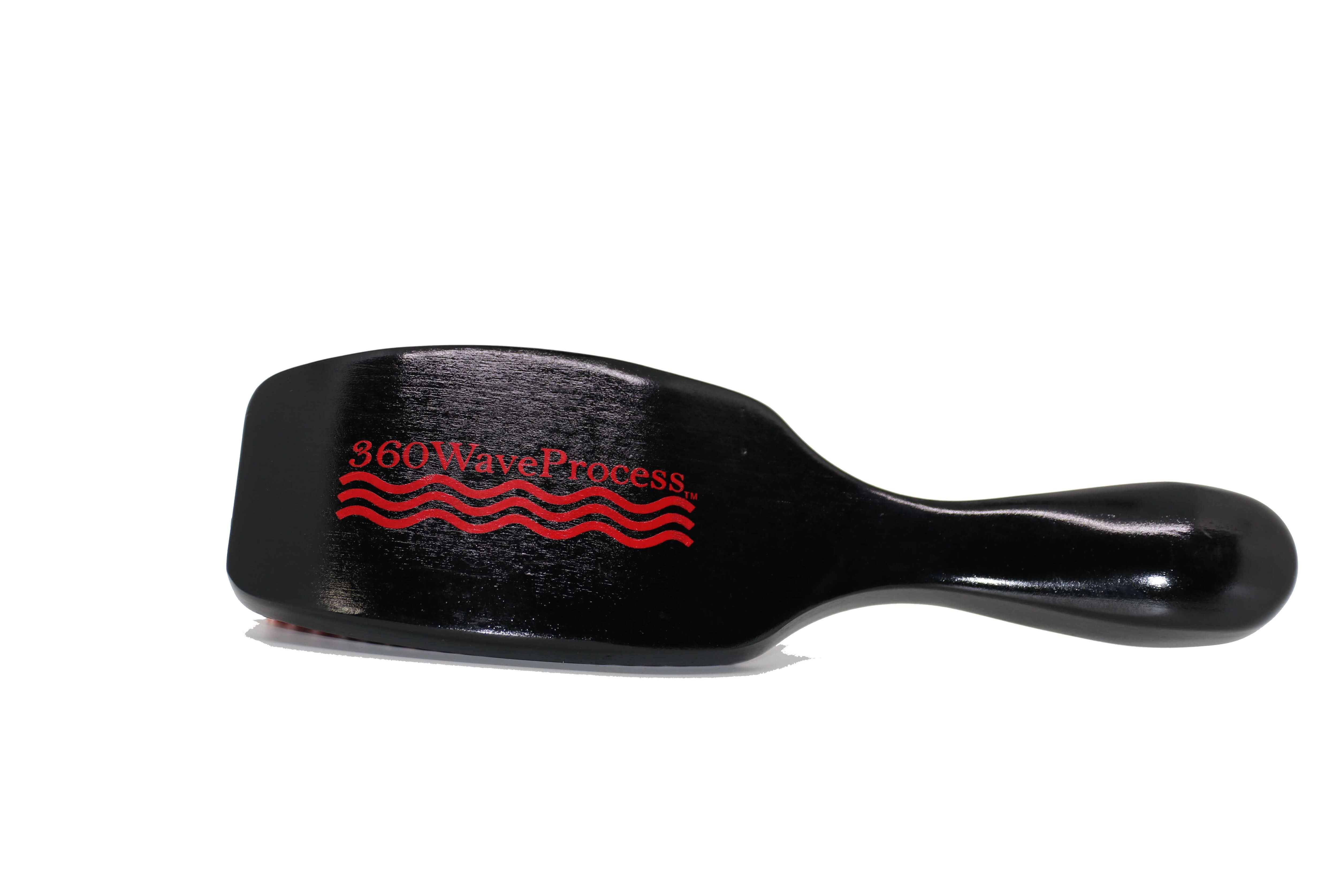 Black 3WP Brush red bristles