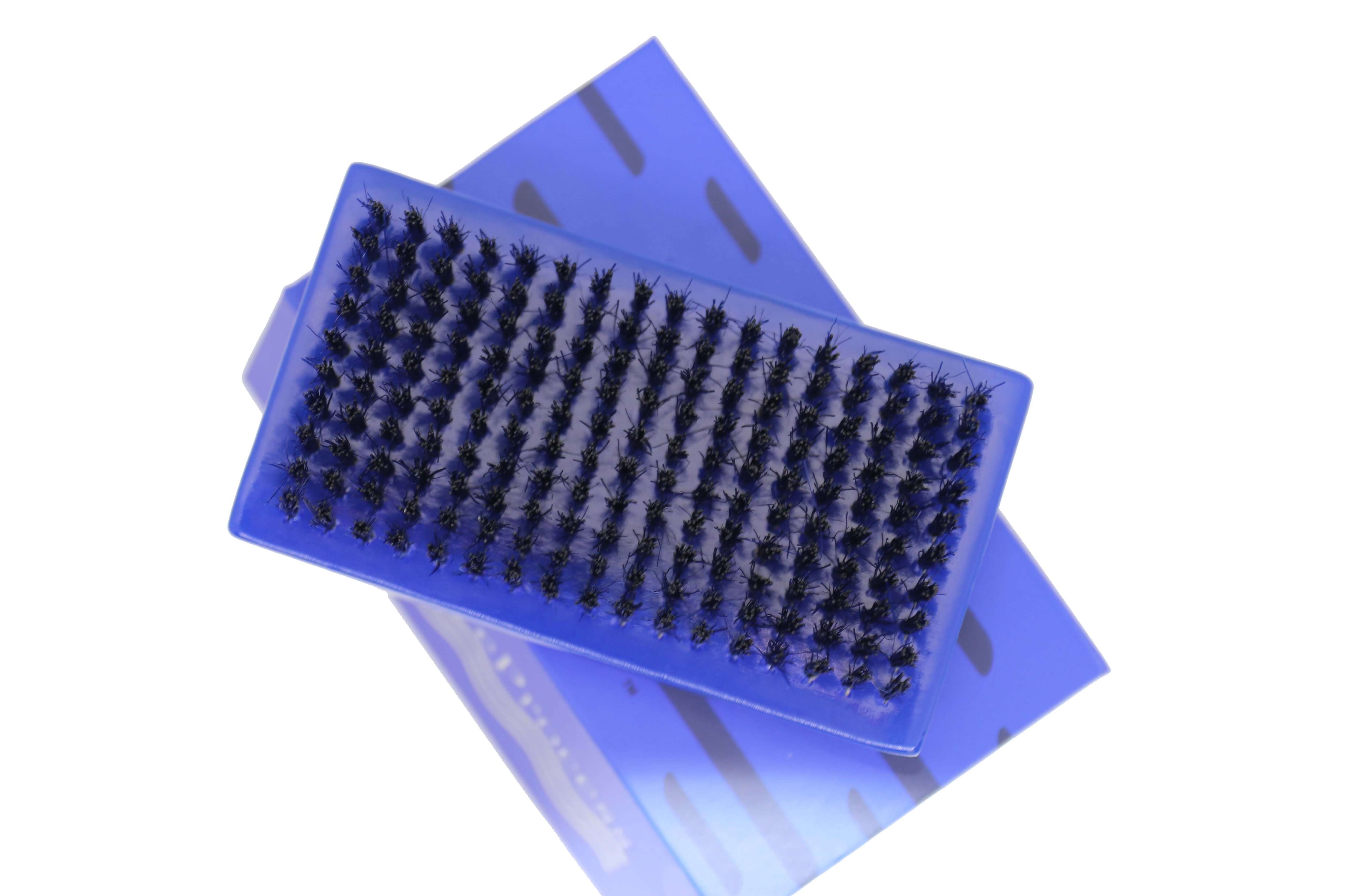 3WP s line Curved gloss blue 360 Wave Fork Breaker Brush