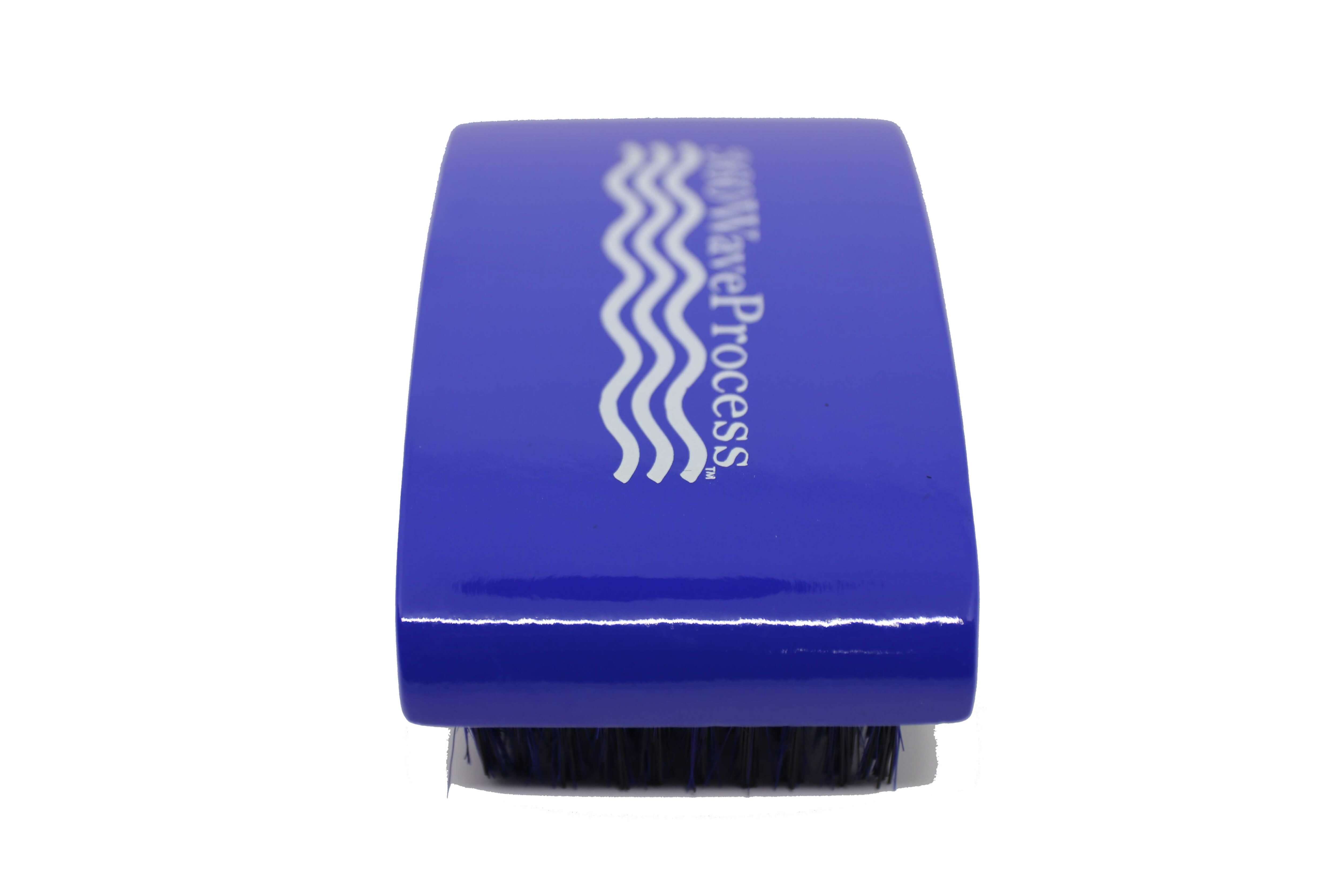 3WP s line Curved gloss blue 360 Wave Fork Breaker Brush