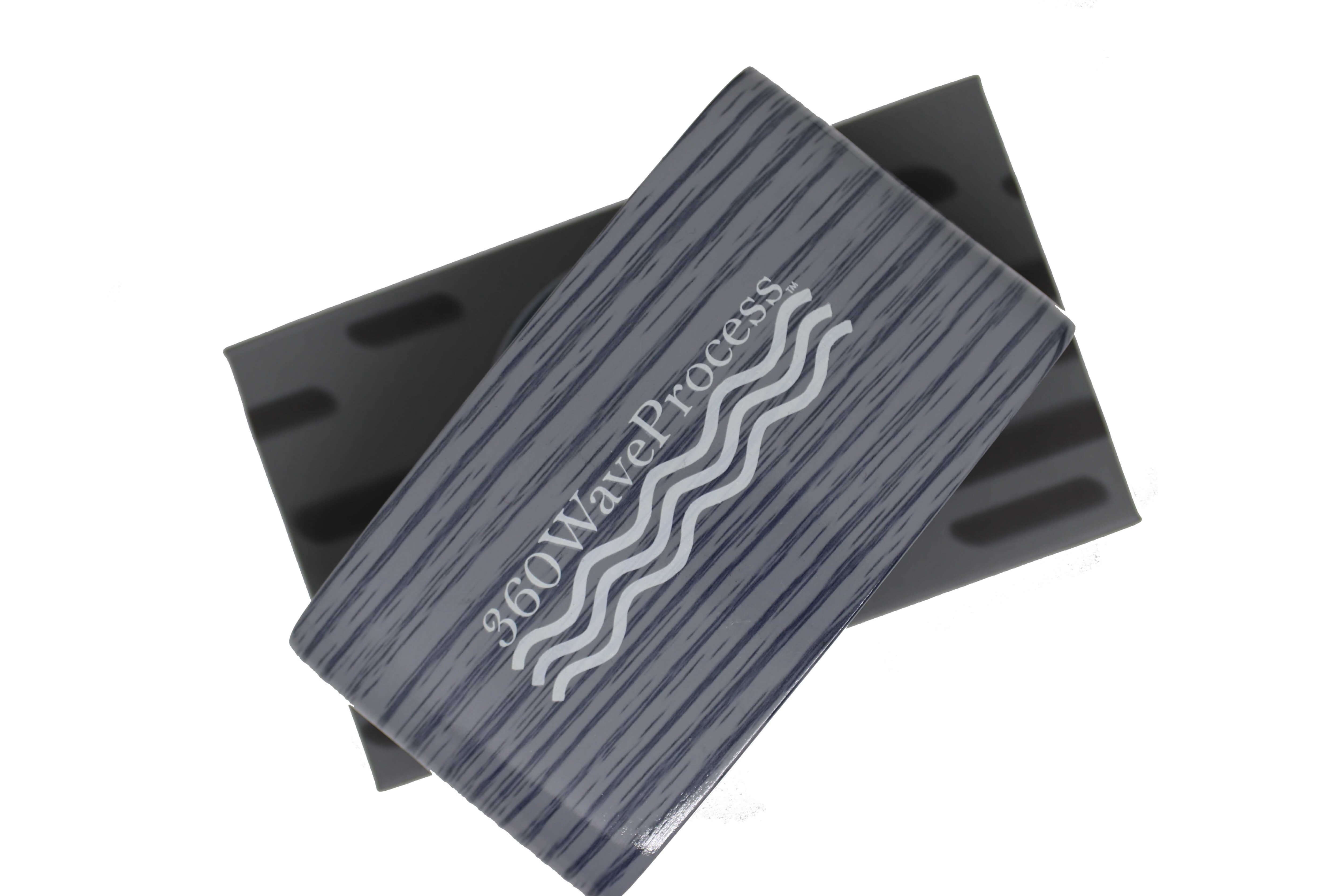 3WP Curved gloss Grey 360 Wave Fork Breaker Brush s line