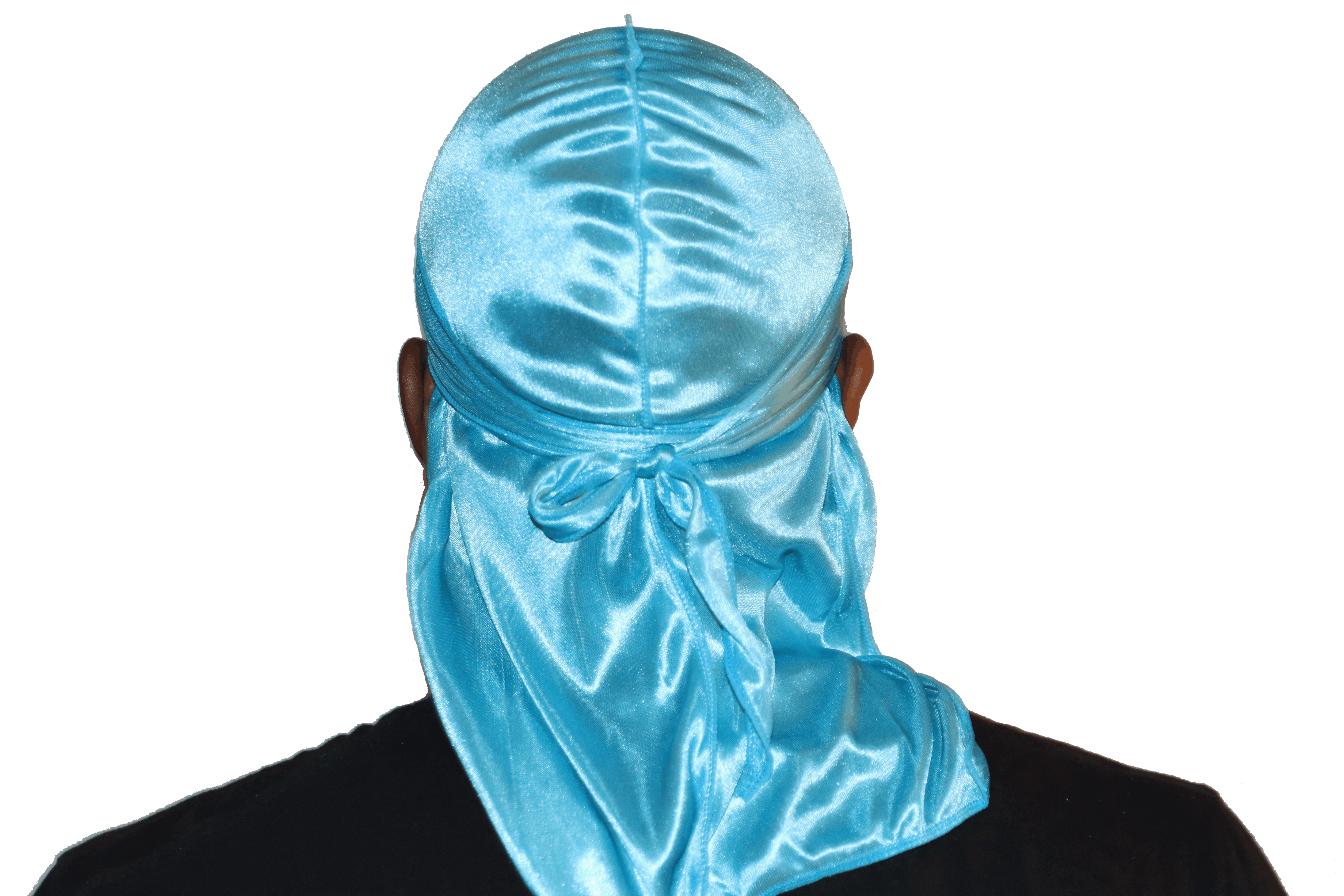 3WP Aqua blue Silky Durag