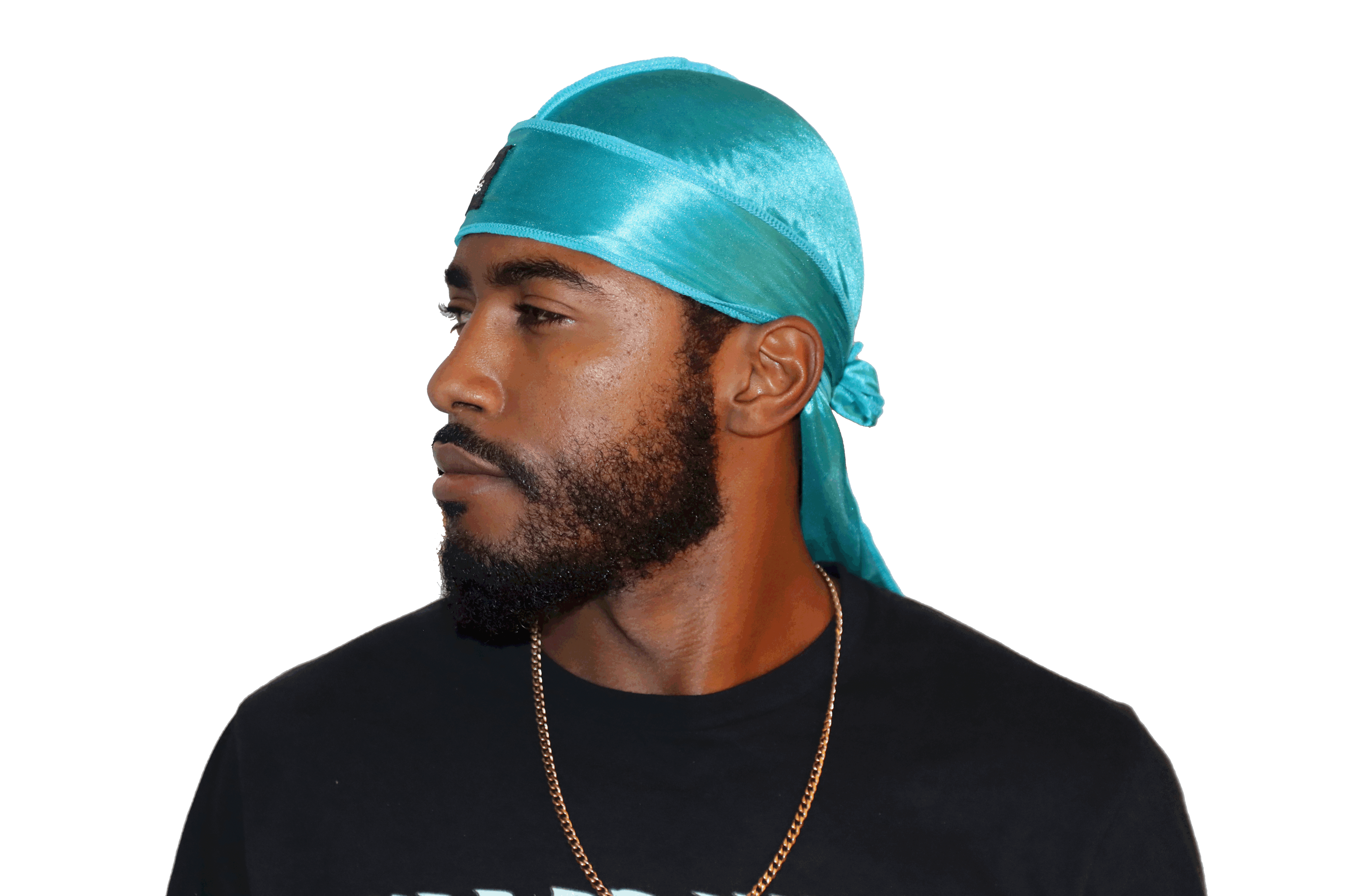 3WP Teal Silky Du-rag