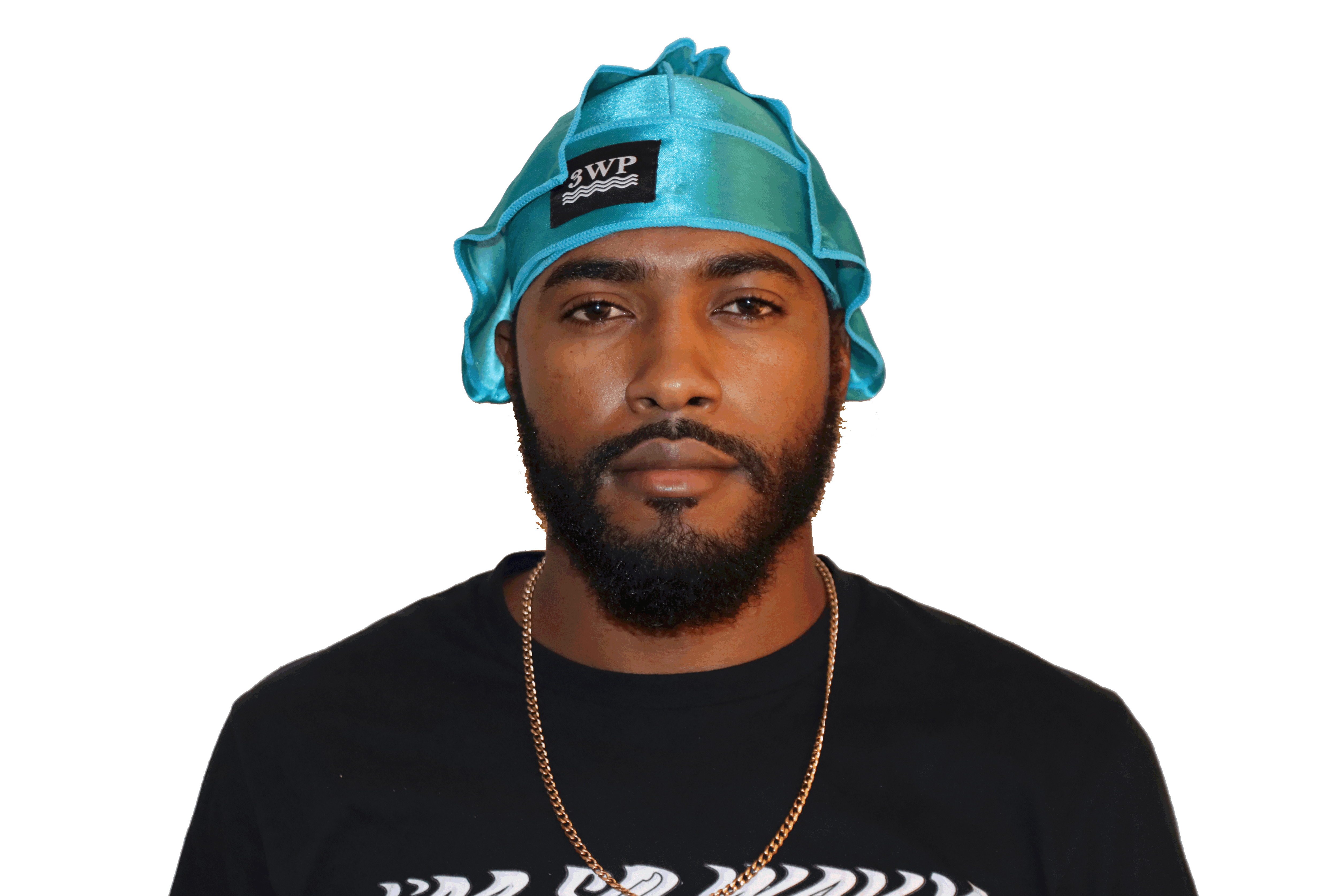 3WP Teal Silky Du-rag